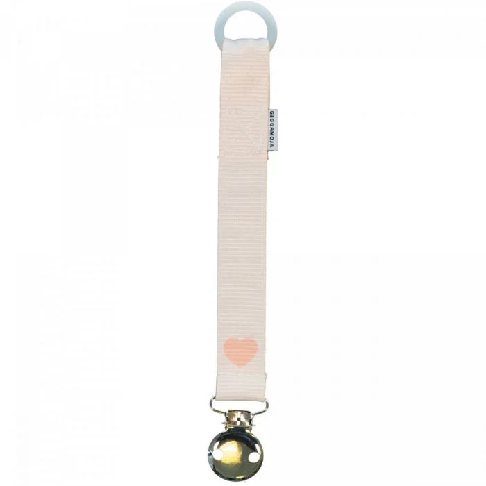 Geggamoja smokkeholder Pink heart One Size 1 stk v:1530074