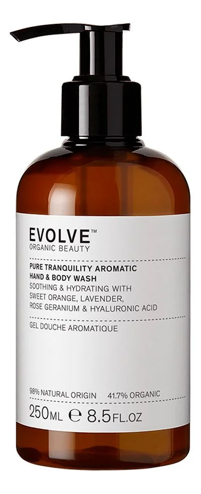 Evolve Organic Beauty Pure Tranquility Aromatic Hand & Body Wash - 250 ml. v:4978259