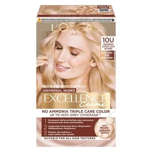L’Oréal Paris Excellence Universal Nudes Permanent Color 10U Universal Extra Light Blonde v:4174629