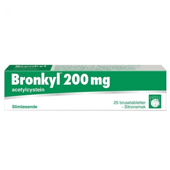 Bronkyl brusetabletter 200 mg v:9682522
