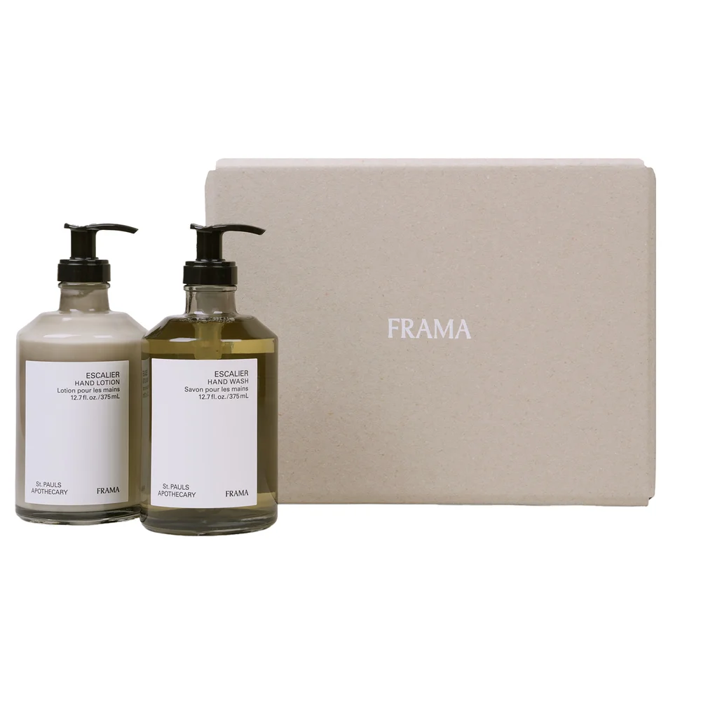 Escalier Hand Wash + Hand Lotion 435 ml – FRAMA v:3507394 Escalier Hand Wash + Hand Lotion 435 ml – FRAMA v:3507394
