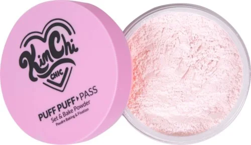 KimChi Chic Puff Puff Pass Loose Setting Powder Pink v:6904008