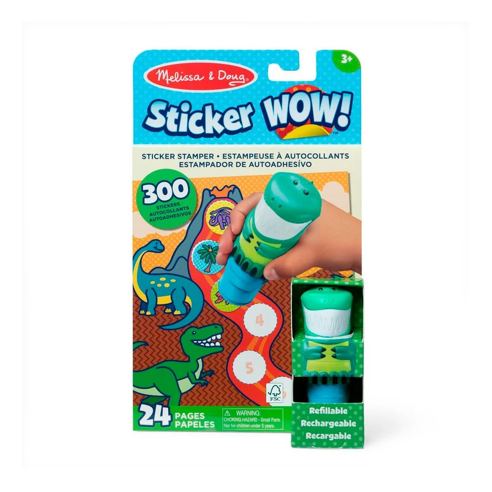 Melissa & Doug Sticker WOW! Aktivitetsbok – 1 stk. v:2724247 Melissa & Doug Sticker WOW! Aktivitetsbok – 1 stk. v:2724247