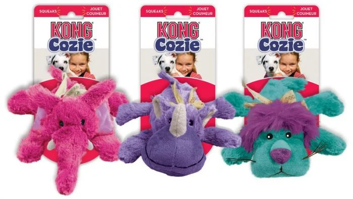 KONG Cozie Brights Hundeleke Mix M v:9095752