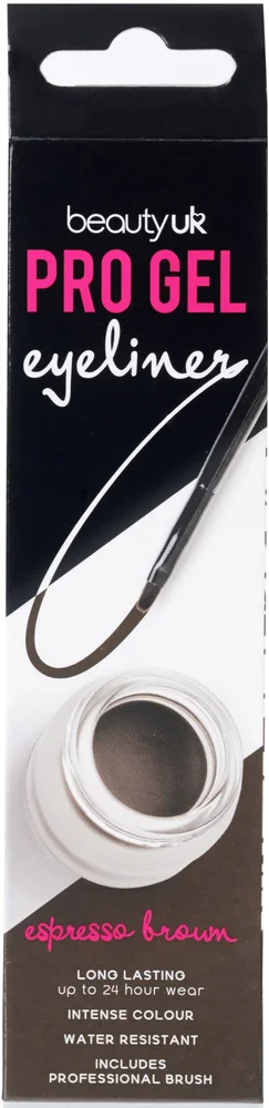 BEAUTY UK Pro Gel Eyeliner no.2 espresso brown v:3704822