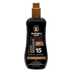 Australian Gold Instant Bronzer Spray Gel With Bronzer SPF15 237ml v:8154910 Australian Gold Instant Bronzer Spray Gel With Bronzer SPF15 237ml v:8154910