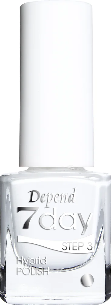 7 Day Hybrid Nail Polish Pure White – Depend v:9104783