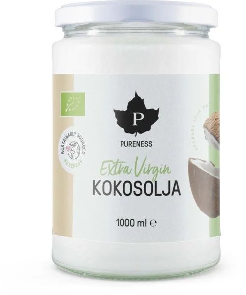Pureness Jungfru kokosolja Eko 1000 ml v:7158725 Pureness Jungfru kokosolja Eko 1000 ml v:7158725