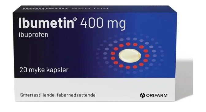Ibumetin kapsler 400 mg – 20 stk. v:1467761 Ibumetin kapsler 400 mg – 20 stk. v:1467761