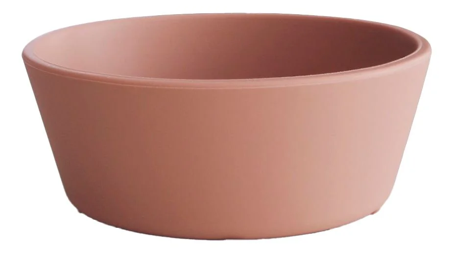 Mushie Silikone Skål Blush – 1 stk. v:9232985 Mushie Silikone Skål Blush – 1 stk. v:9232985