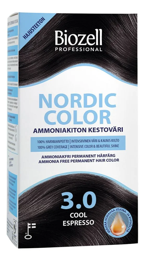 Biozell Professional Nordic Color Cool Espresso 3.0 – 2 x 60 ml. v:7921801