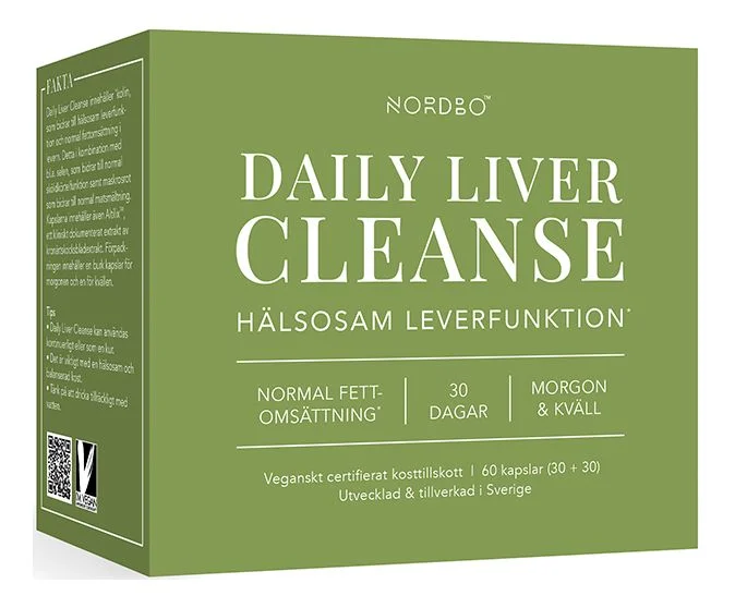 NORDBO Daily Liver Cleanse – 60 kaps. v:2467166