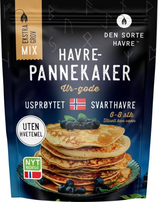 Den Sorte Havre havrepannekaker v:4361887 Den Sorte Havre havrepannekaker v:4361887