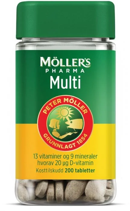 Möller's Pharma Multi 200 stk v:3071133