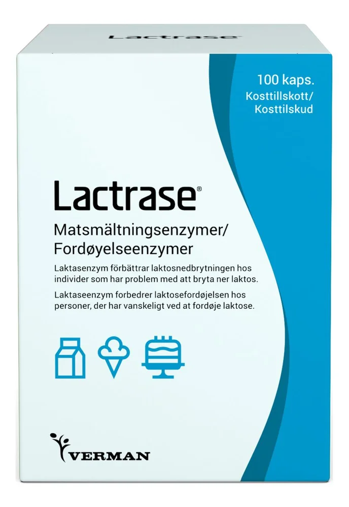 Lactrase - 100 kaps. v:6709875