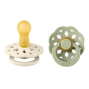 BIBS Pacifier Boheme Ivory/Sage Size 2 2pcs v:7962974