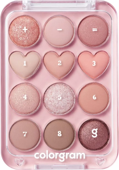 Colorgram Pin Point Eyeshadow Palette 01 Peach+Coral v:7590178