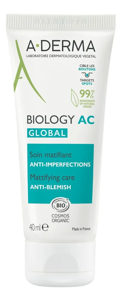 A-DERMA Biology AC Global Mattifying Care – 40 ml. v:6036089