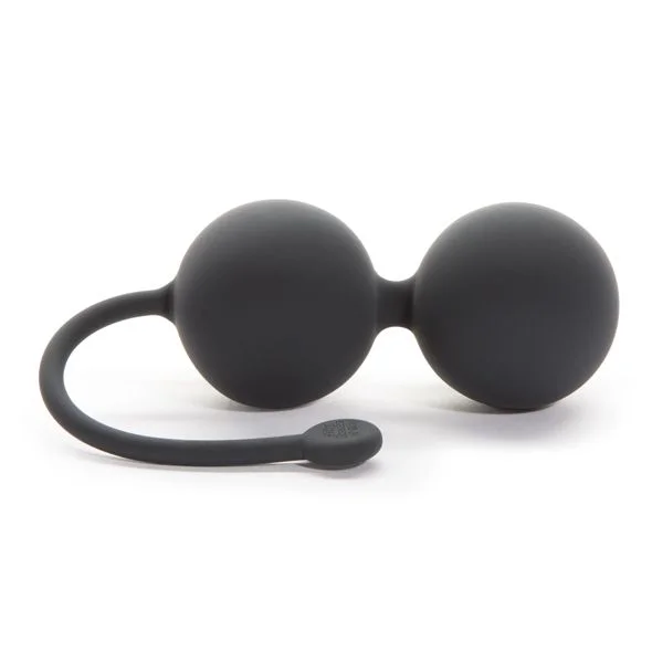 Jiggle Balls i silikon fra Fifty Shades Of Grey – Sort v:8031907