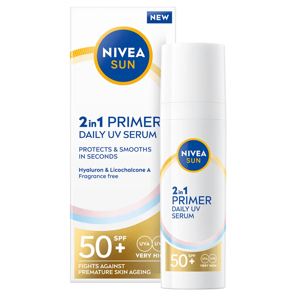 NIVEA Sun 2in1 Primer UV Serum SPF50+ v:8793870 NIVEA Sun 2in1 Primer UV Serum SPF50+ v:8793870
