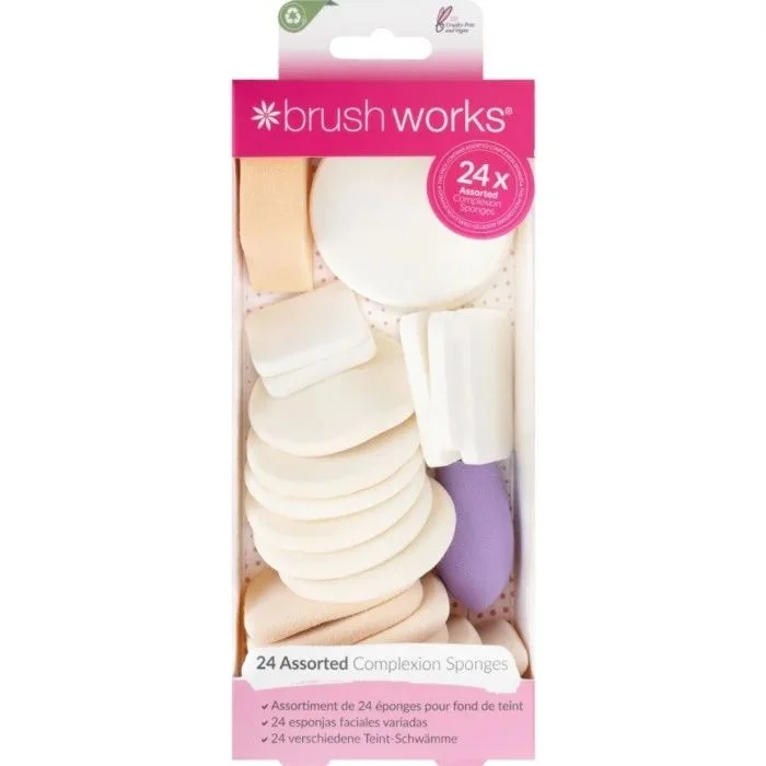 BrushWorks Assorted Complexion Sponges v:6950617