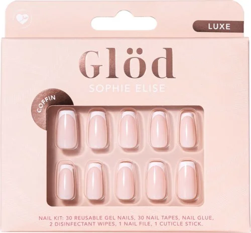 Glöd Sophie Elise Gel Nails Coffin Luxe v:5780679 Glöd Sophie Elise Gel Nails Coffin Luxe v:5780679