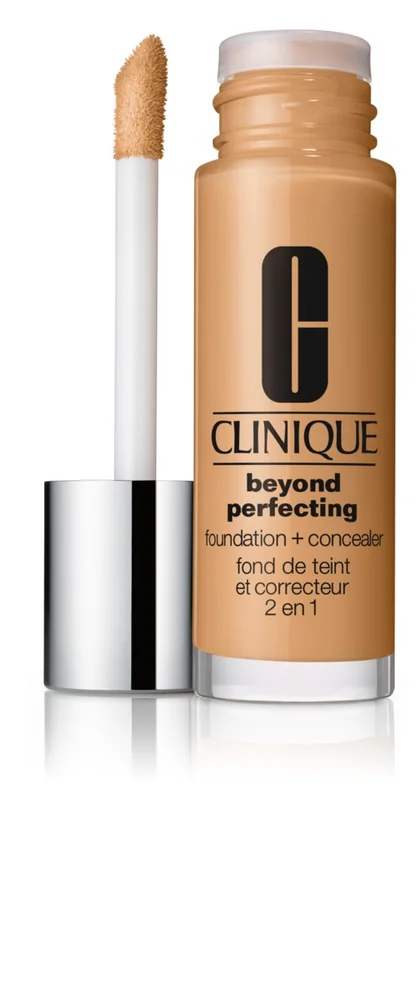Clinique Beyond Perfecting Foundation + Concealer WN 76 Toasted Wheat v:2735839