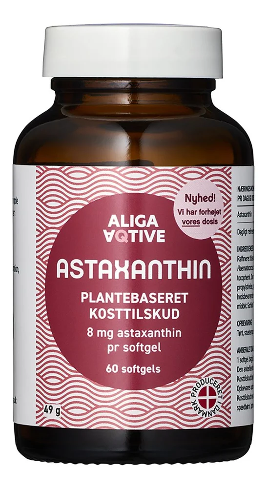 Aliga Aqtive Astaxanthin 8 mg – 60 softgels v:1622239