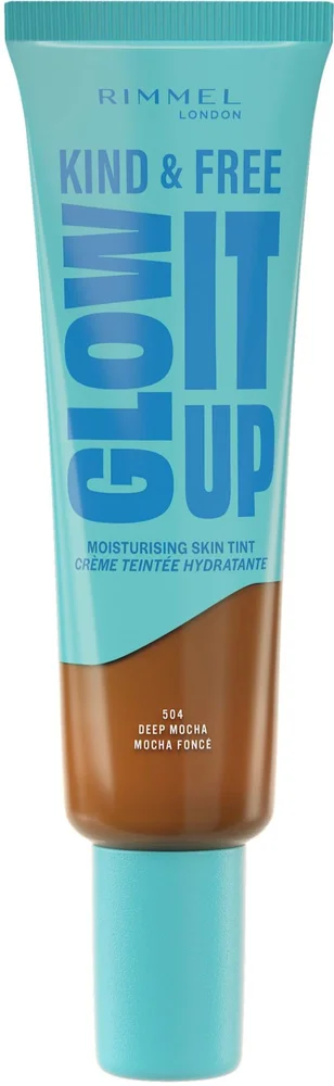 Rimmel Kind & Free Glow It Up Moisturising Skin Tint Deep Mocha 504 v:2062108