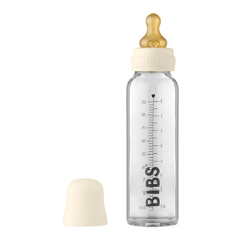 Baby Glass Bottle Complete Set Latex 225 ml | Ivory v:3846475