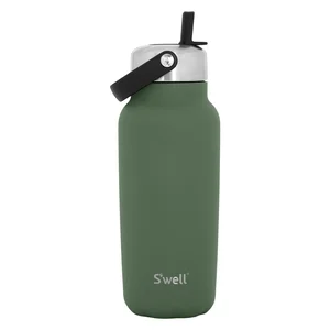 S`well Explorer Flip Straw Green Jasper 940ml v:4001660 S`well Explorer Flip Straw Green Jasper 940ml v:4001660