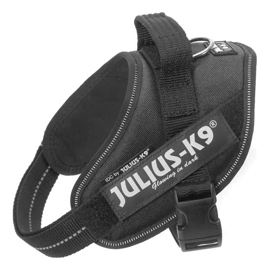 Julius K9 IDC hundesele i sort, Str. 0 – 58-76 cm. v:6505284