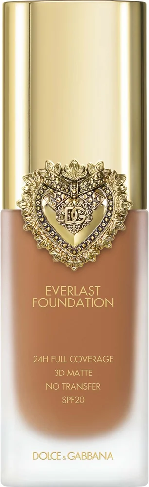 Dolce & Gabbana Flawless Everlast Foundation 24H Full Coverage 3D Matte No Transfer SPF44 25W Medium Deep v:2712698