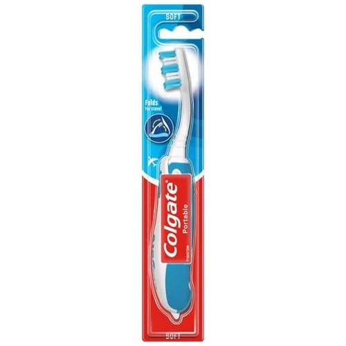 Colgate sammenleggbar reisetannbørste 1 stk v:7229053