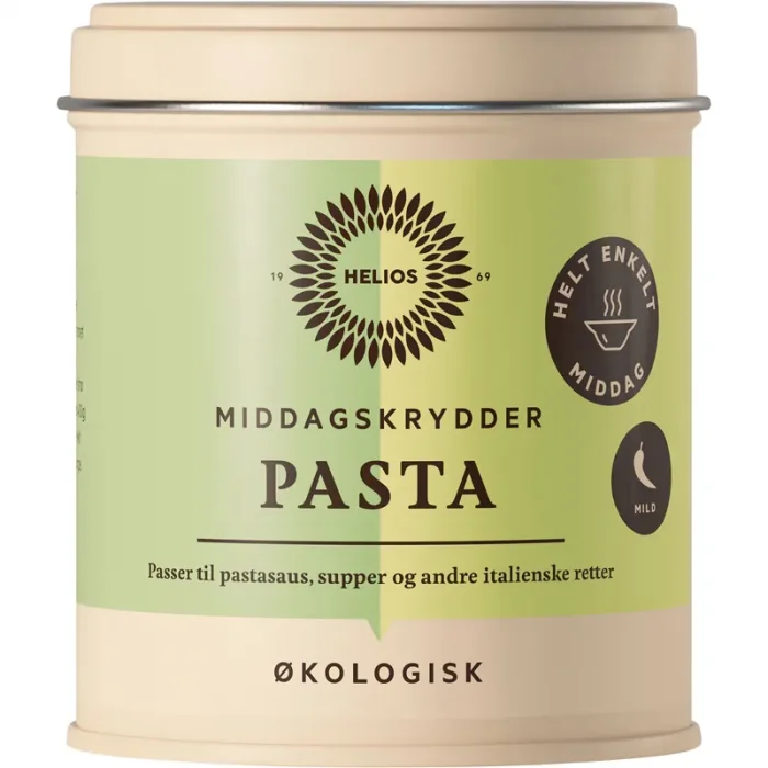 Helios Økologisk Pasta Middagskrydder 65 g v:8177616 Helios Økologisk Pasta Middagskrydder 65 g v:8177616