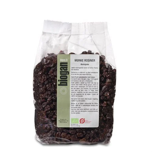 Biogan Rosiner mørke Ø – 1 kg. v:4382951