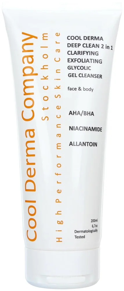 Cool Derma Skin Fitness Exfoliating glycolic gel cleanser 200 ml v:8043362