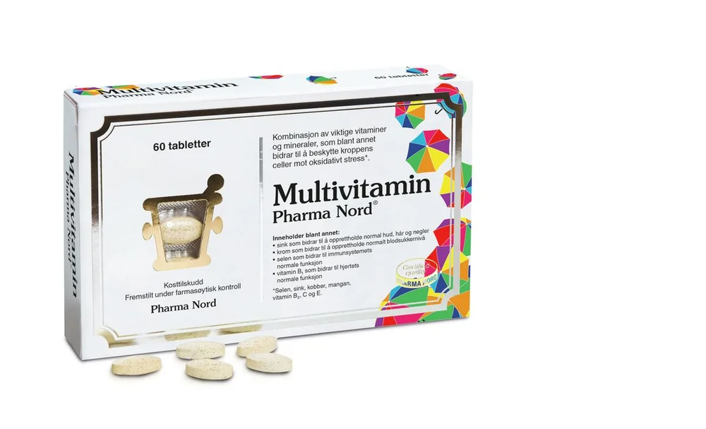 Pharma Nord Multivitamin – 60 tabl. v:9529939 Pharma Nord Multivitamin – 60 tabl. v:9529939