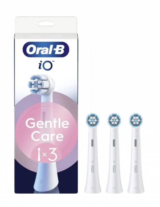Oral-B iO Gentle Care børstehoder Hvit 3 stk v:3223659