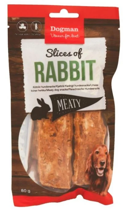 Dogman Slices of rabbit 80g v:2878070
