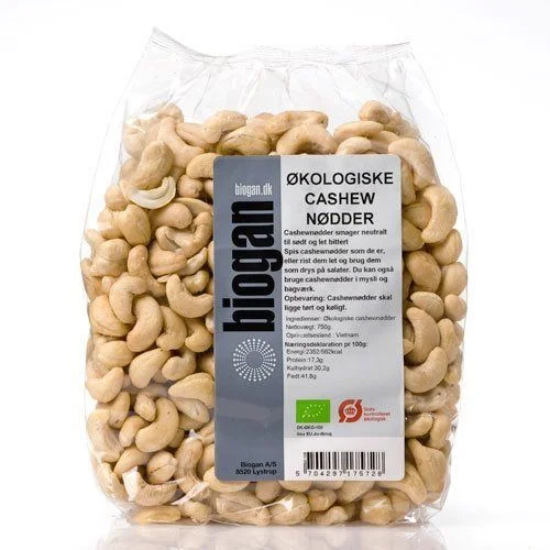 Biogan økologiske cashewnøtter – 750 g. v:7624077