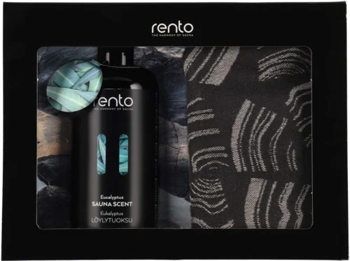 Rento Gift Set Sauna Scent & Pino Sauna Seat Cover v:9632966
