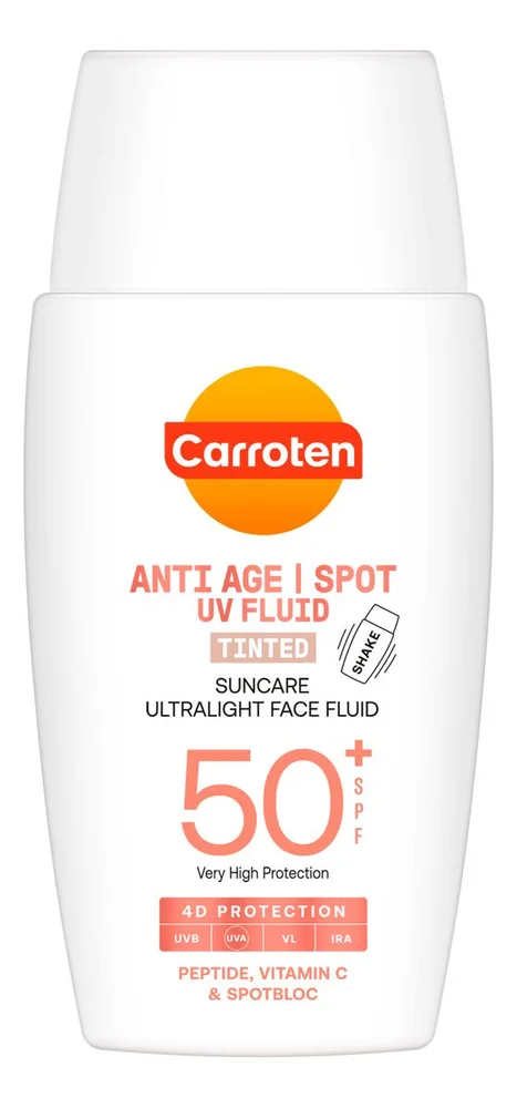 Carroten Antiage & Antispot Face Fluid SPF50+ – 50 ml. v:3683384 Carroten Antiage & Antispot Face Fluid SPF50+ – 50 ml. v:3683384