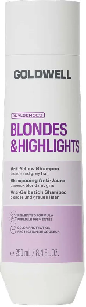 Goldwell Dualsenses Blondes & Highlights Anti-Yellow Shampoo 250 ml v:5210238