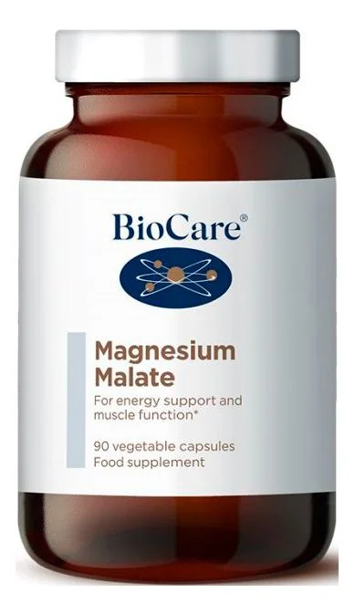 Biocare Magnesium Malate 90 Vegkapsler – 1 stk. v:5409237