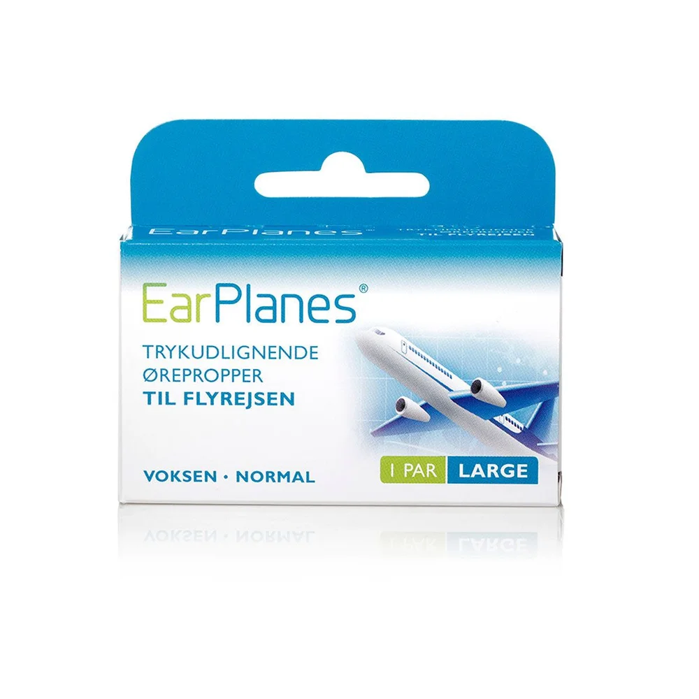 Earplanes øreplugger for å fly (voksen) – 1 par v:8702849