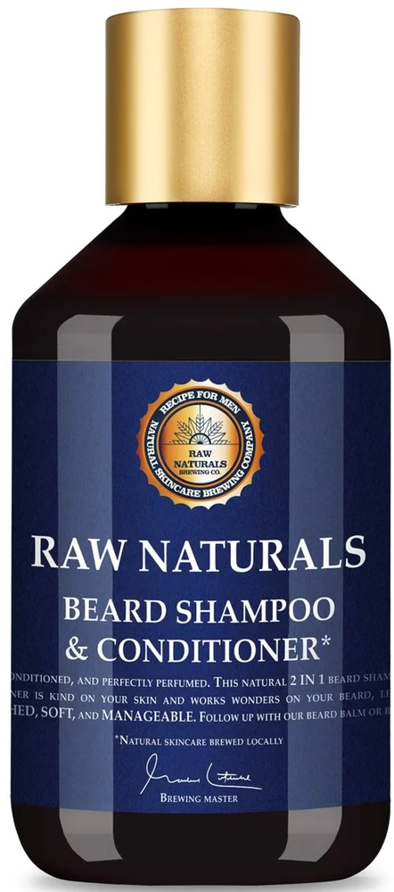 Raw Naturals Raw Naturals Recipe For Men Rustic Beard Shampoo & Conditioner 250 ml v:5815318 Raw Naturals Raw Naturals Recipe For Men Rustic Beard Shampoo & Conditioner 250 ml v:5815318