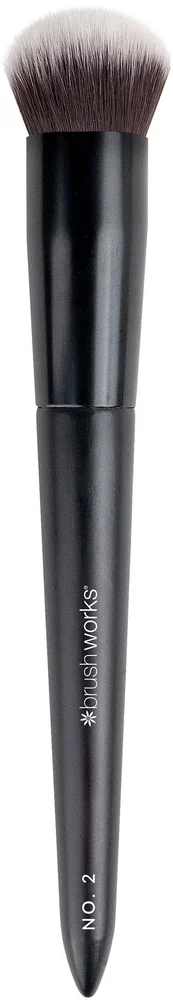 Brushworks No. 2 Buffing Foundation Brush v:1853101