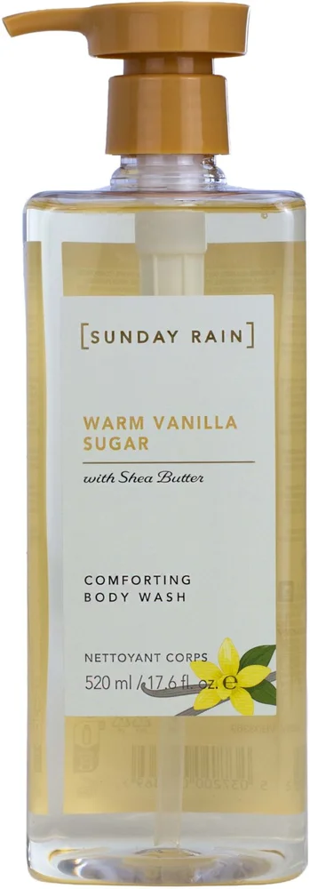 Sunday Rain Body Wash Warm Vanilla Sugar 520 ml v:3376109
