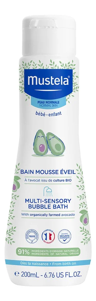 Mustela Multi-Sensory Bubblebath – 200 ml. v:6018199 Mustela Multi-Sensory Bubblebath – 200 ml. v:6018199